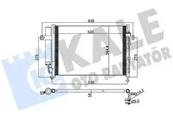 Klima Radyatörü (Kondenser) 03-11 Getz 1.3-1.4-1.6 + Os