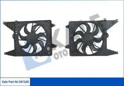 Fan Motoru + Davlumbaz 10-14 Logan-Sandero 1.5 DCI Euro5