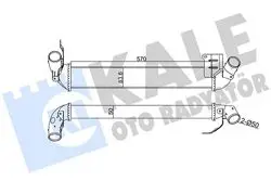 Turbo Radyatörü (Intercooler) Clio.II 1.5 DCI 82Ps