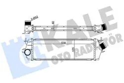 Turbo Radyatörü (Intercooler) 07-Traffic-Vivaro 2.0 DCI 90-115-145Hp