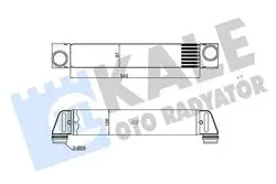 Turbo Radyatörü (Intercooler) 05-11 5-Seri (E60-E61)