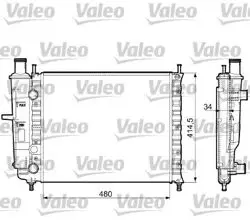 Radyatör 99-Marea-Brv 1.6 16V-Ac