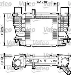 Turbo Radyatörü (Intercooler) Clio.3-Mds 1.5 DCI 86-100Hp