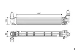 Turbo Radyatörü (Intercooler) 11-Duster 1.5 DCI