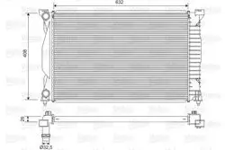 Radyatör 01-09 Aı.A4 1.6-1.8T-2.0Tdi