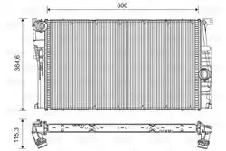 Radyatör 12-1-Seri (F20-F21) 3-Seri (F30-F80-F34-F31)