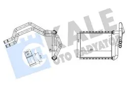 Toyota Camry Xv40 06 Xv50 11-Lexus Es Rx 10 Borulu Brazing Al Al153×201X26 Kalorifer Radyatörü