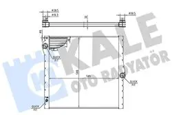 Su Radyatörü BMW X5 (E70) 06 10 (Mt) Brazing Al Al585×588X32