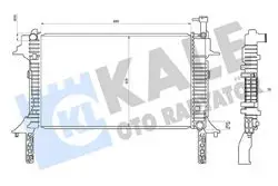 Su Radyatörü Hyundai H350 2.5Crdı 15 (Mt) Brazıng680×408X36