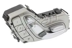 Koltuk Ayar Düğmesi Gri Gumus Mercedes W205 X253 Ön Sol