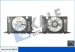 Fan Motoru + Davlumbaz 07-Corolla-Auris 1.4-1.6 Vvt-İ