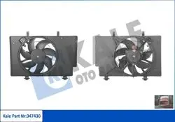Fan Motoru + Davlumbaz 09-Fiesta 1.4-1.6 TDCI + Ac