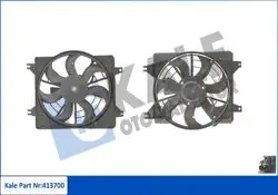 Fan Motoru + Davlumbaz 94-01 Accent 1.3-1.5 + Ac