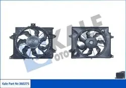 Fan Motoru + Davlumbaz 11-16 Elantra- i30 1.6 CRDI 12-18 Ceed 1.4 1.6 CRDI