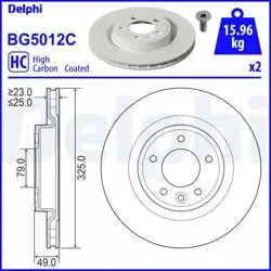 Fren Diski R.Rover 4 / Disc.5 2.0 / 3.0 / 4.4 Arka Takım