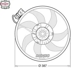 Fan Motoru Opel Combo C 06-Z13dt
