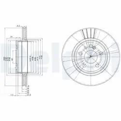 Fren Diski 140 Arka 400 / 500 / 600