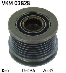 Alternatör Kasnağı (Mercedes Om611 612 613-Om646 647 648-Om651 / Sprinter-Vito-Viano
