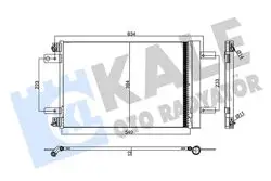 Klima Radyatörü (Kondenser) 13-Pt.308-3008-5008-Partner-C4-Berlingo
