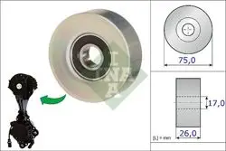 Gergi Kasnağı N-13 F-20 / 30 R-55 / 56 / 57 / 58 / 59 / 60 Tek