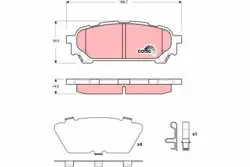Fren Balata Arka Impreza 06 -