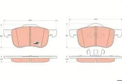 Fren Balata Ön S60 00-S70 97-00 S80 98-V70 97-07 Xc70 00 -