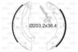 Pabuç Balata Clio II (Bb_, Cb_) 98-161.2 (Bb0a, Bb0f, Bb10, Bb1k, Bb28, Bb2d, Bb2h, Cb0 1.4 (B / Cb0c, B / Cb0s) 1.6 (B / Cb0d, Bb00) 1.6 16V (Bb01, Bb0h, Bb0t, Bb14, Bb1d, Bb1r, Bb2kl 1.9 D (B / Cb0e, Bb0j) 1.4 16V (B / Cb0l) 1.9 DTI (B /