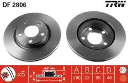Fren Diski Ön Passat B5 00-/ A4 94-A4 00-A8 98-A8 03-/ Exeo 09-Havalı 280mm