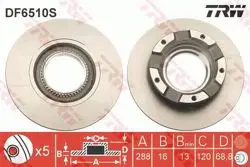 Disk Arka (Ad) 12-Transit.Custom 2.2Tdci (Kutu Fıyat Tek)