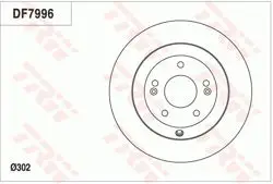 Disk Arka 10-Santa Fe-Sorento