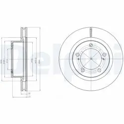 Disk On (Ad) 04-16 Land Cruiser
