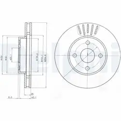 Disk On 02-Corolla 1.4-1.6-1.8Vvti