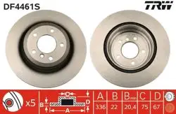 Disk Arka (Ad) 05-14 3-Seri (E90-E91-E92-E93) (Kutu Fıyat Tek)