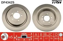 Disk Arka (Ad) 05-Range Rover4×4 (Kutu Fıyat Tek)