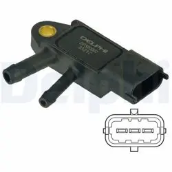Basınç Sensörü Egzoz 09-Linea-Doblo-Fiorino-500-500L-Idea 1.3Mjt-1.6Mjt-2.0Mjt