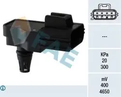 Basınç Sensörü Emme 06-Boxer-Ducato-Jumper 2.2Hdi
