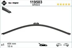 Silgi Süpürgesi Arka 03-T.Porter.T5.T6 *45,5Cm* Flat Blade Çift Kapı