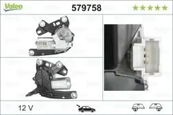 Silecek Motoru Arka 00-08 Partner-Berlingo