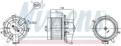 Kalorifer Motoru Opel Movano C / Boxer / Jumper 15 -