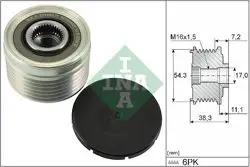 Alternatör Kasnağı 02-Partner-Bxr-406-307 2.0-2.2Hdi 35mm *Valeo* (Aof-250)
