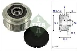 Alternatör Kasnağı 04-Astra.G.H-Corsa.C 1.7D *Z17dt*