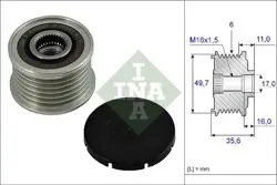 Alternatör Kasnağı 00-C-Seri (W203) E-Seri (W210)