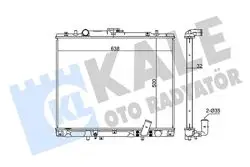 Motor Su Radyatörü Mitsubishi L200 2001 2006 Pajero 2001 2007 Manuel Vites (500X638x32)