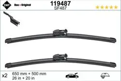 Silecek BMW X3 G01 F97 X4 G02 F98 Jaguar E-Pace 26 + 20650mm + 500mm