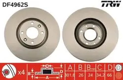 Disk On (Ad) 12-208-308-3008-5008-C4-Ds4-Ds5 (Kutu Fıyat Tek)