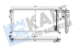 Klima Radyatörü (Kondenser) 03-07 Lancer