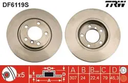 Disk On (Ad) 11-15 Mini Cooper (Kutu Fıyat Tek)