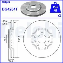 Disk On 08-Laguna.III-Megane.III-Latitude 2.0Dci