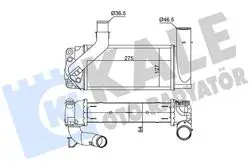 Turbo Radyatörü (Intercooler) 09-Corolla-Auris 1.4 D4d-+ Ac (Oe)