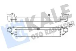Turbo Radyatörü (Intercooler) 02-C-Seri (W203-S203) CLK (A209-C209)